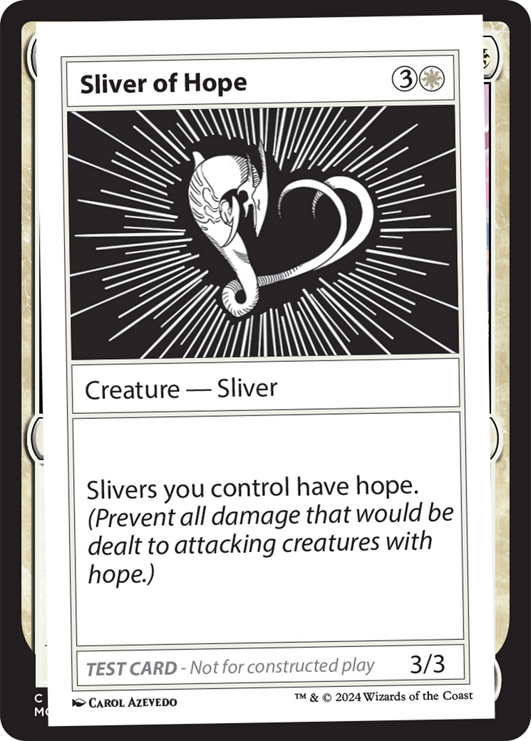 Sliver of Hope [Mystery Booster 2 Playtest Cards] | Exor Games Dartmouth