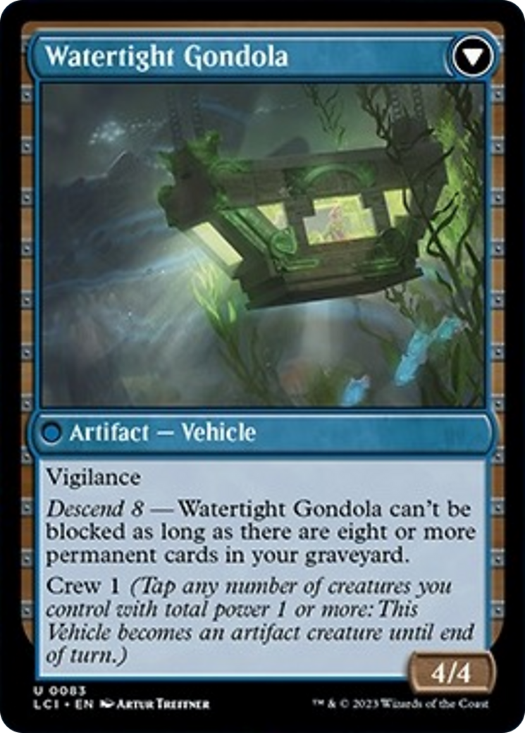 Waterlogged Hulk // Watertight Gondola [The Lost Caverns of Ixalan] | Exor Games Dartmouth