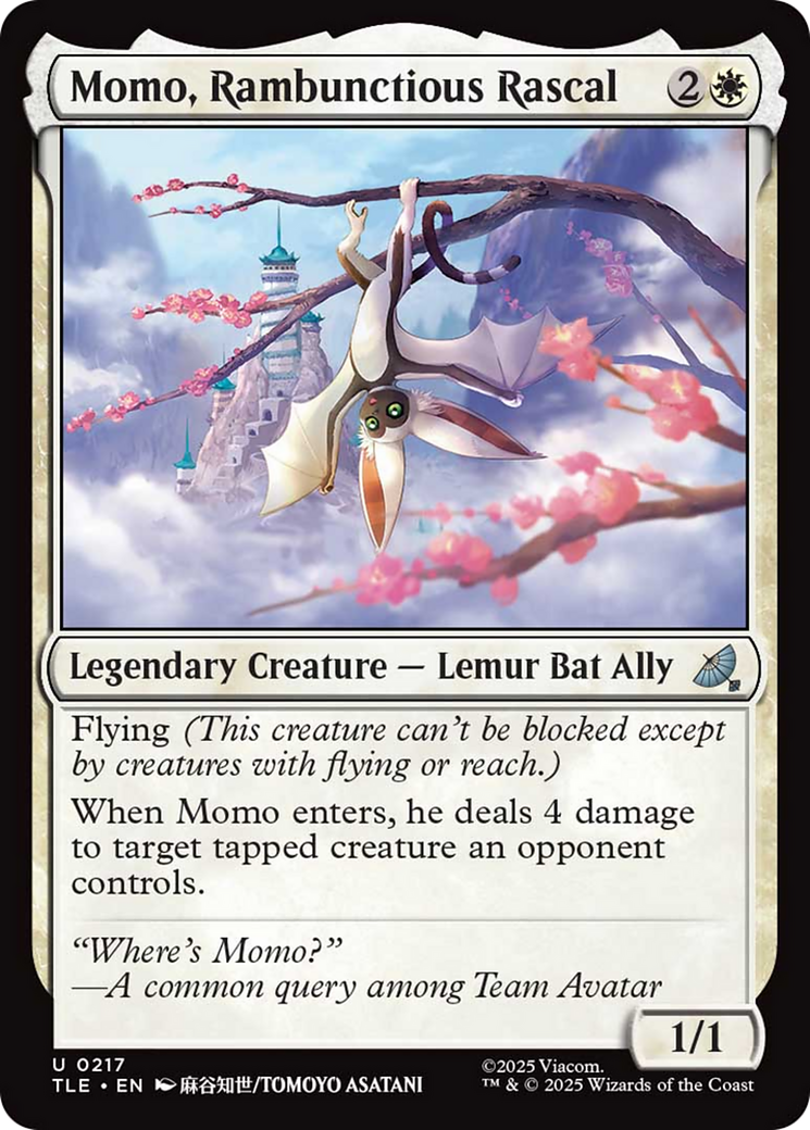 Momo, Rambunctious Rascal [Avatar: The Last Airbender: Eternal-Legal] | Exor Games Dartmouth