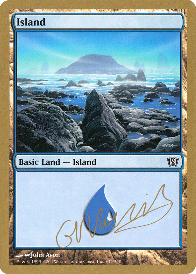 Island (gn335) (Gabriel Nassif) [World Championship Decks 2004] | Exor Games Dartmouth