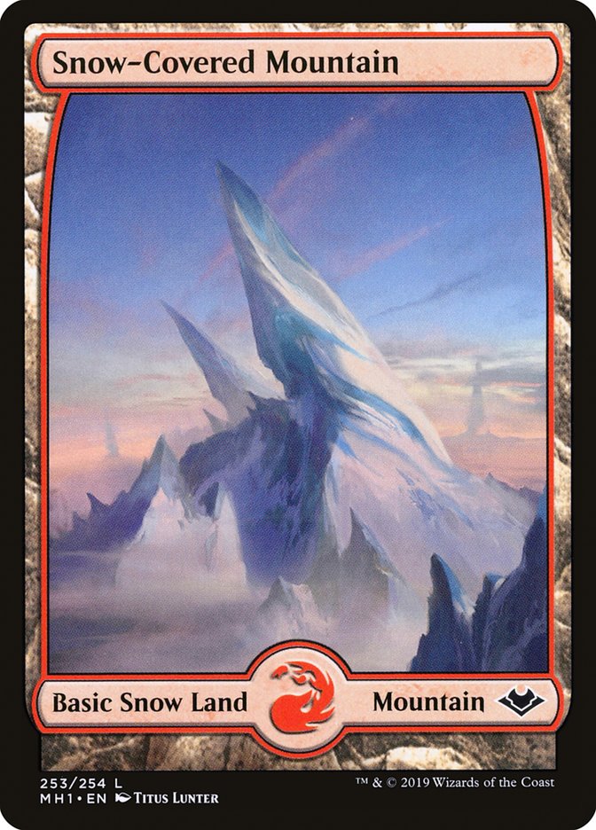 Snow-Covered Mountain [Modern Horizons] | Exor Games Dartmouth