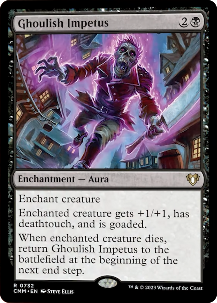 Ghoulish Impetus [Commander Masters] | Exor Games Dartmouth