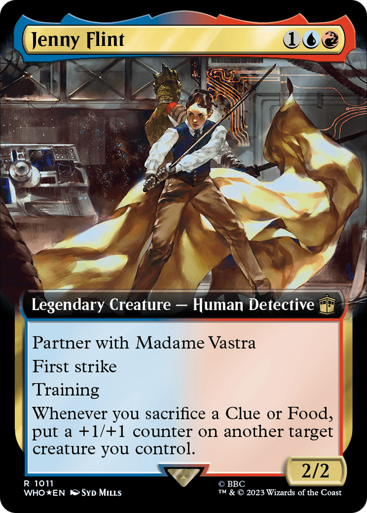 Jenny Flint (Extended Art) (Surge Foil) [Doctor Who] | Exor Games Dartmouth