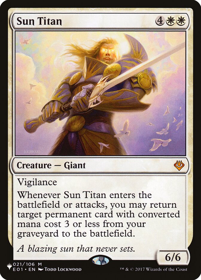 Sun Titan [The List] | Exor Games Dartmouth