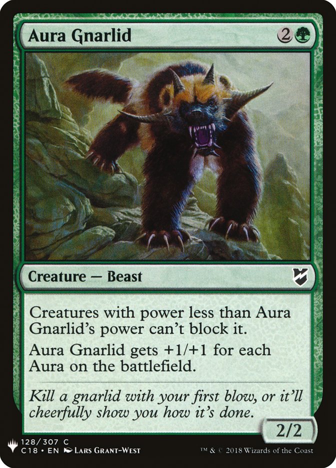 Aura Gnarlid [Mystery Booster] | Exor Games Dartmouth