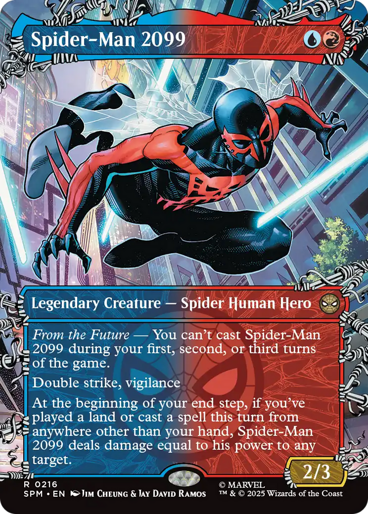 Spider-Man 2099 (0216) (Borderless) [Marvel's Spider-Man] | Exor Games Dartmouth