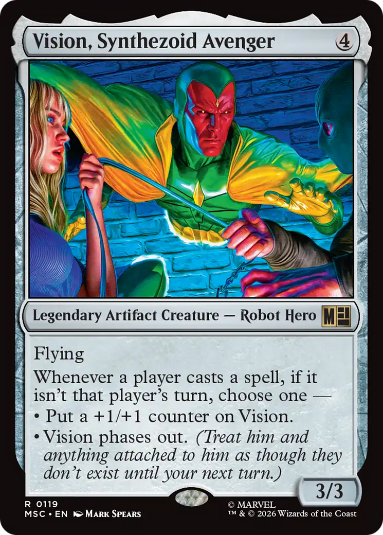 Vision, Synthezoid Avenger [Marvel Super Heroes Commander] | Exor Games Dartmouth