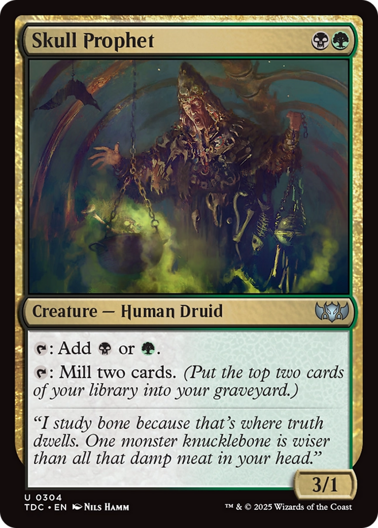 Skull Prophet [Tarkir: Dragonstorm Commander] | Exor Games Dartmouth