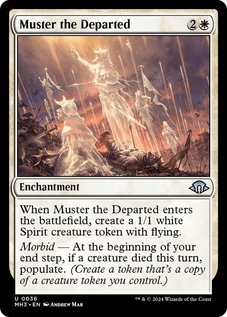 Muster the Departed [Modern Horizons 3] | Exor Games Dartmouth