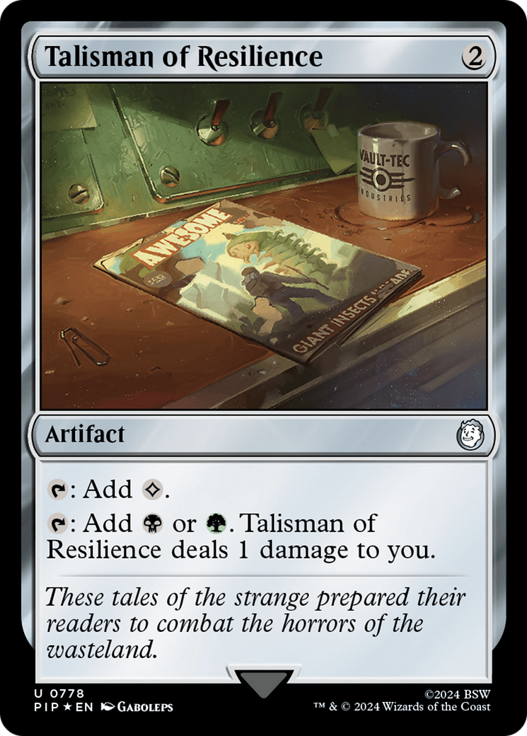 Talisman of Resilience (Surge Foil) [Fallout] | Exor Games Dartmouth