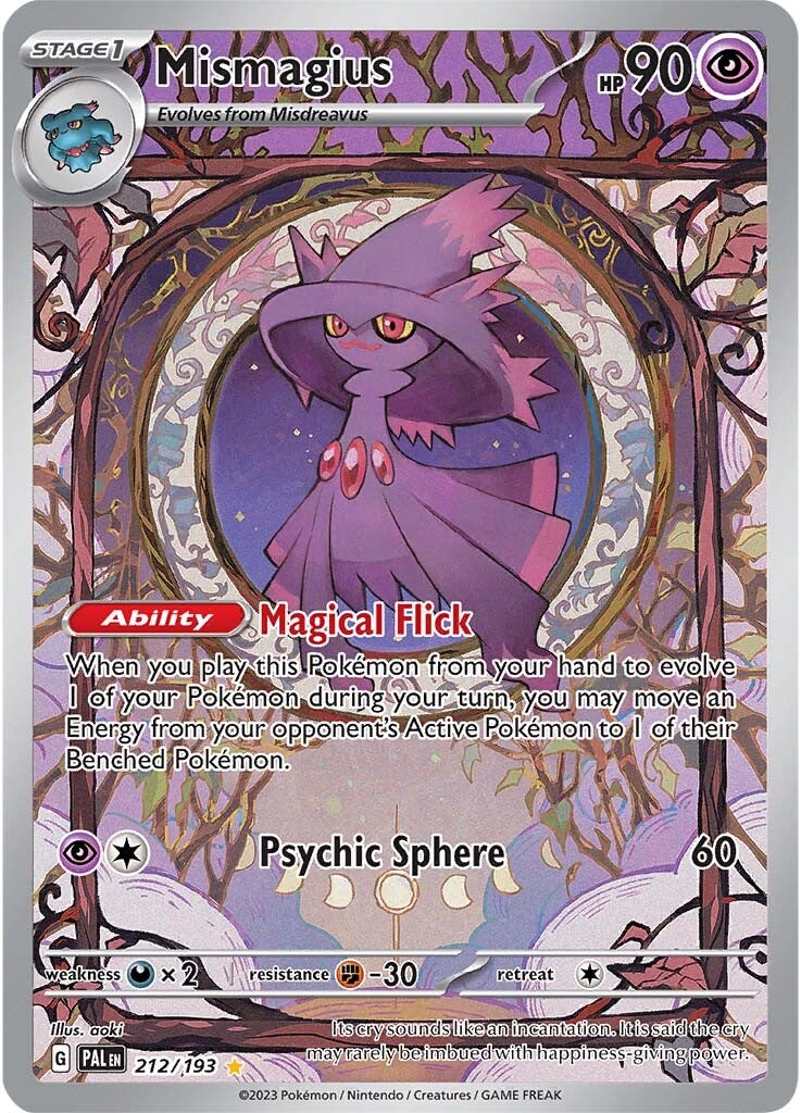 Mismagius (212/193) [Scarlet & Violet: Paldea Evolved] | Exor Games Dartmouth