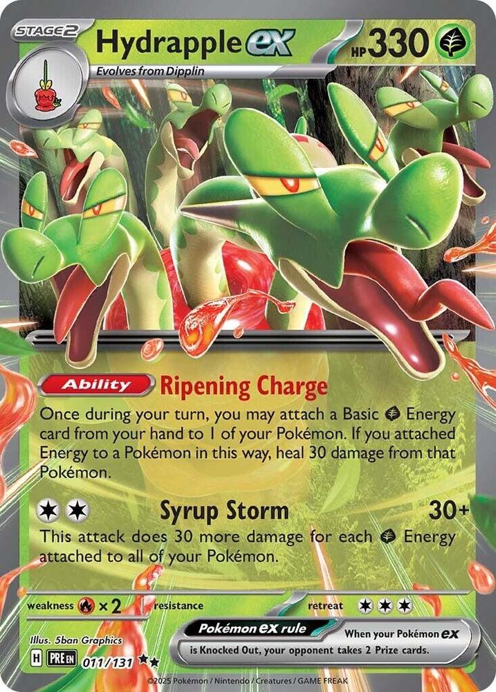 Hydrapple ex (011/131) [Scarlet & Violet: Prismatic Evolutions] | Exor Games Dartmouth