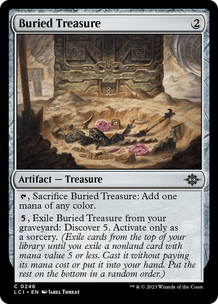 Buried Treasure [The Lost Caverns of Ixalan] | Exor Games Dartmouth