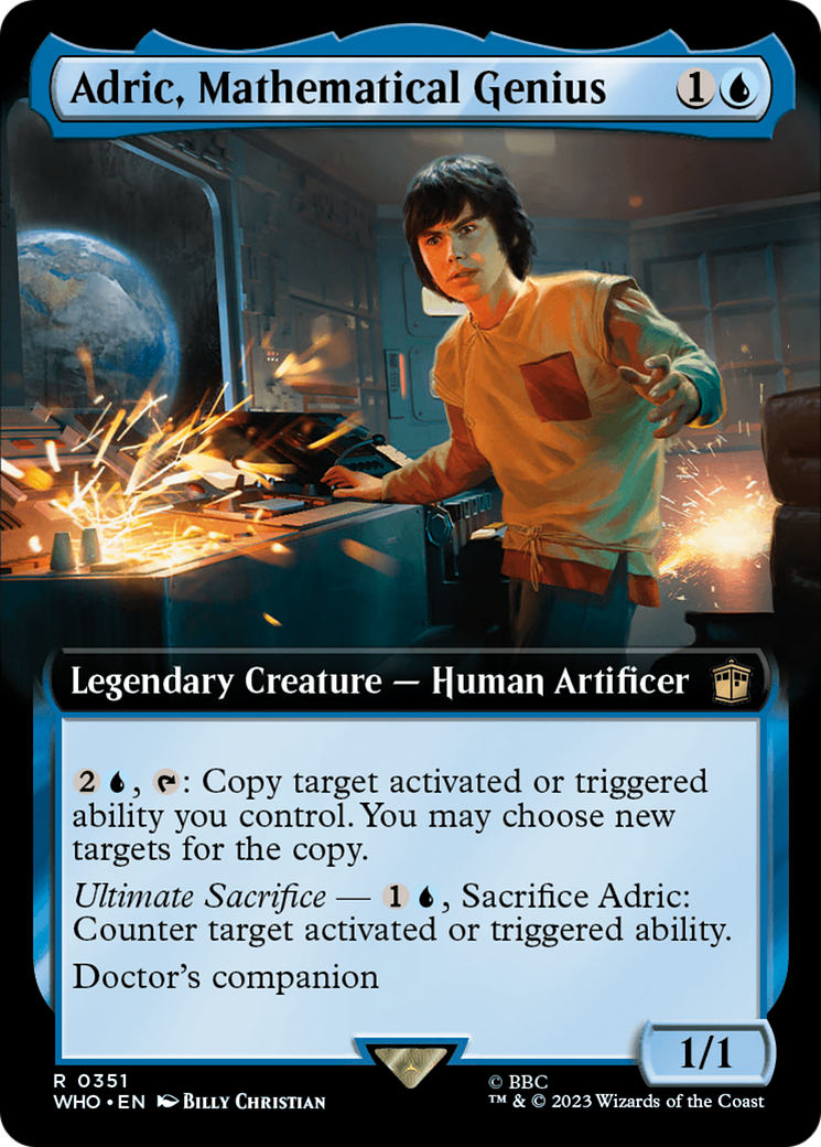 Adric, Mathematical Genius (Extended Art) [Doctor Who] | Exor Games Dartmouth