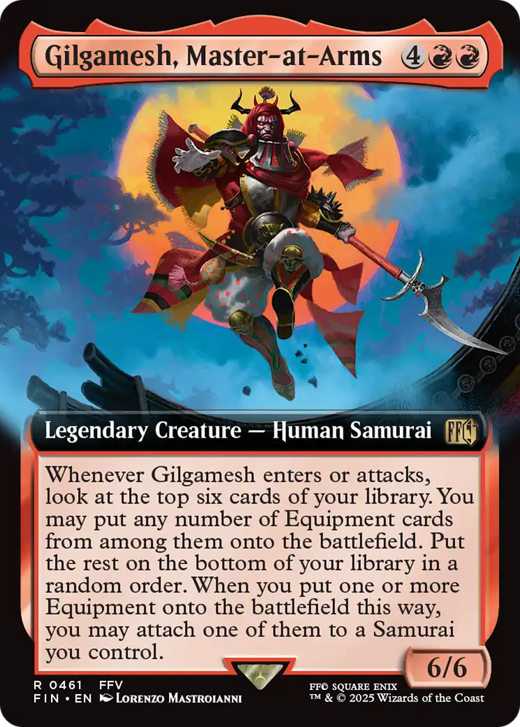 Gilgamesh, Master-at-Arms (Extended Art) [FINAL FANTASY] | Exor Games Dartmouth