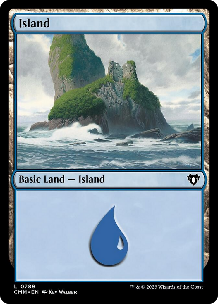 Island (789) [Commander Masters] | Exor Games Dartmouth