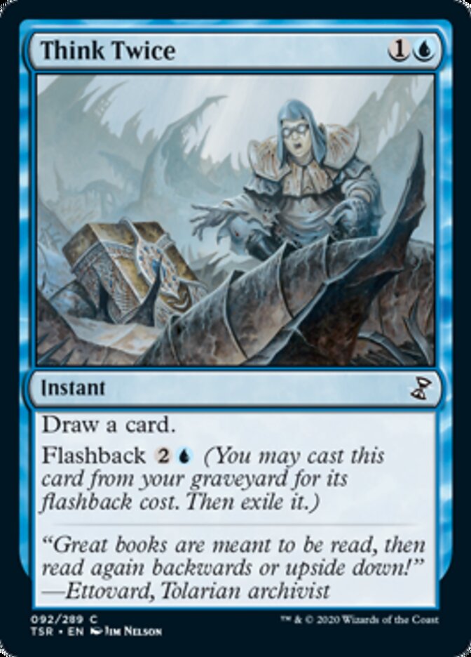 Think Twice [Time Spiral Remastered] | Exor Games Dartmouth