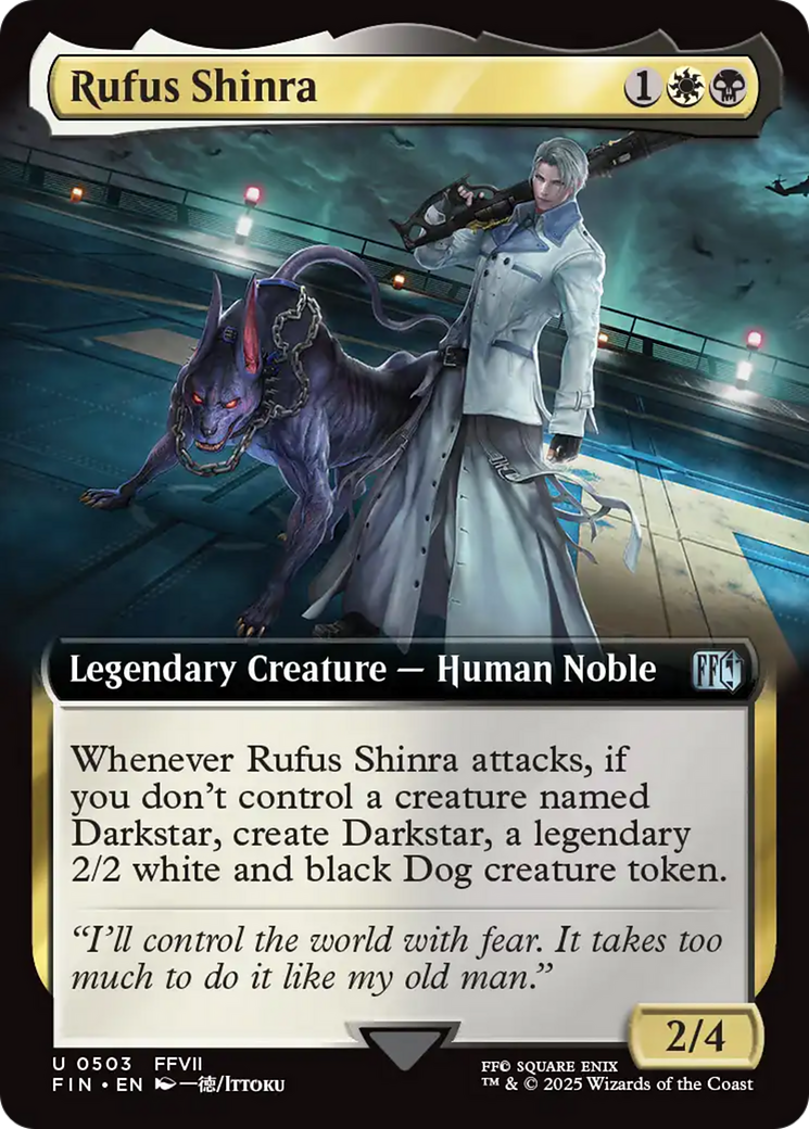 Rufus Shinra (Extended Art) [FINAL FANTASY] | Exor Games Dartmouth
