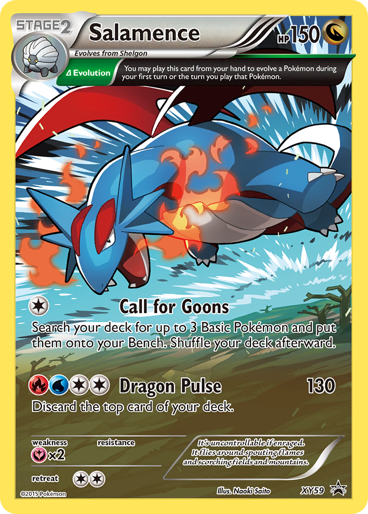 Salamence (XY59) [XY: Black Star Promos] | Exor Games Dartmouth