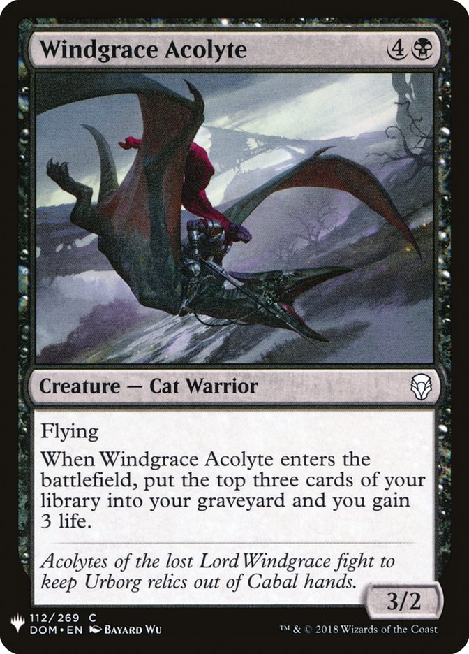 Windgrace Acolyte [Mystery Booster] | Exor Games Dartmouth