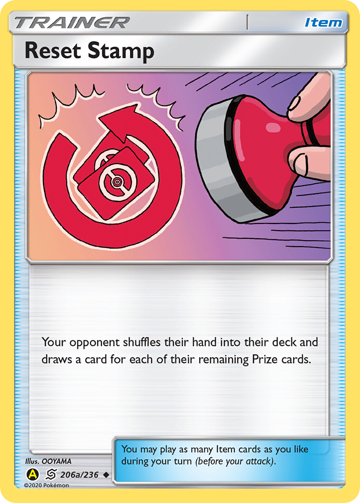 Reset Stamp (206a/236) [Alternate Art Promos] | Exor Games Dartmouth