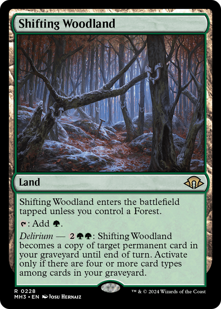 Shifting Woodland [Modern Horizons 3] | Exor Games Dartmouth