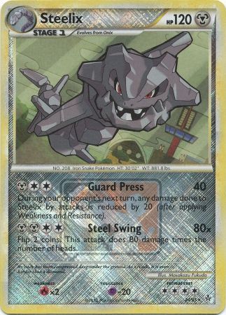 Steelix (24/95) (League Promo) [HeartGold & SoulSilver: Unleashed] | Exor Games Dartmouth