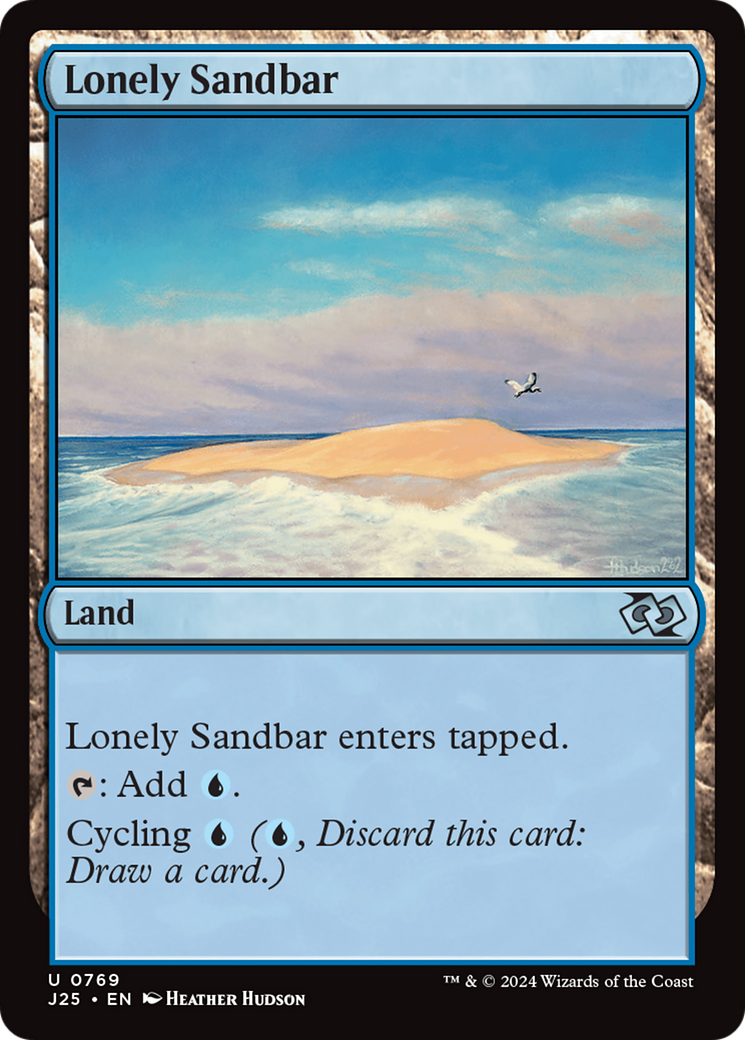 Lonely Sandbar [Foundations Jumpstart] | Exor Games Dartmouth