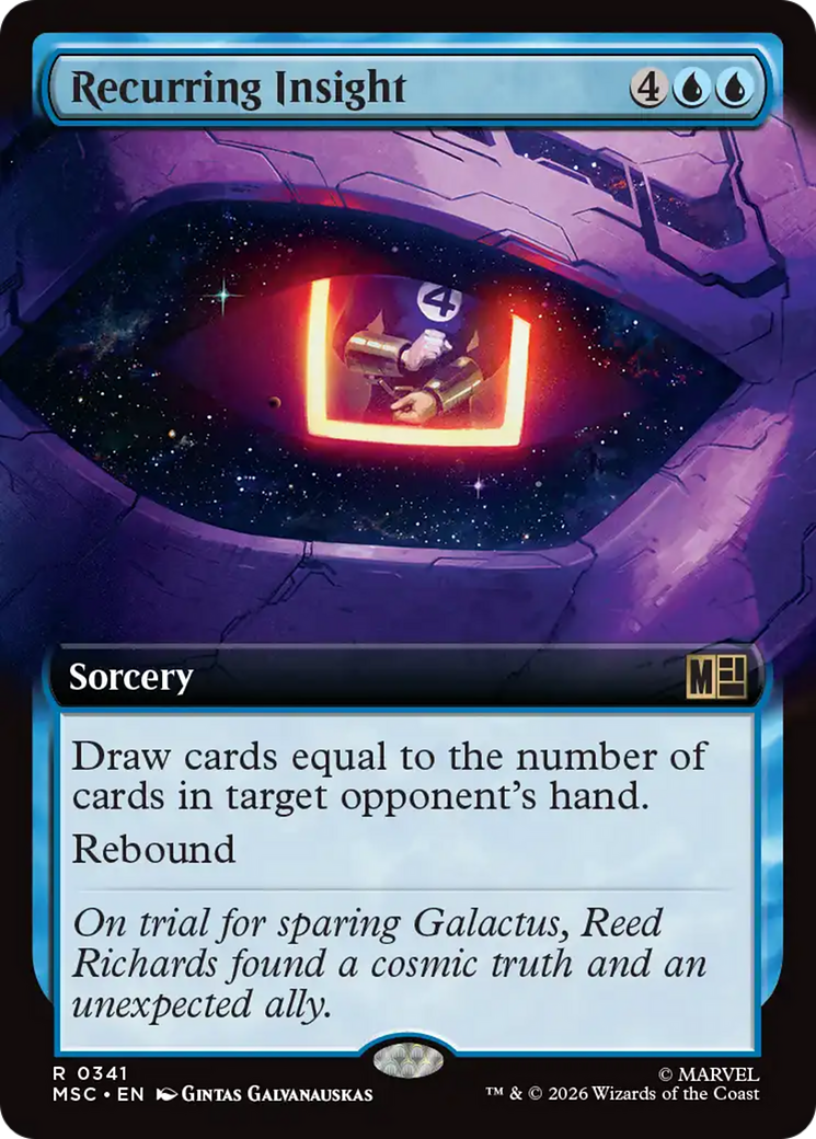 Recurring Insight (Extended Art) [Marvel Super Heroes Commander] | Exor Games Dartmouth