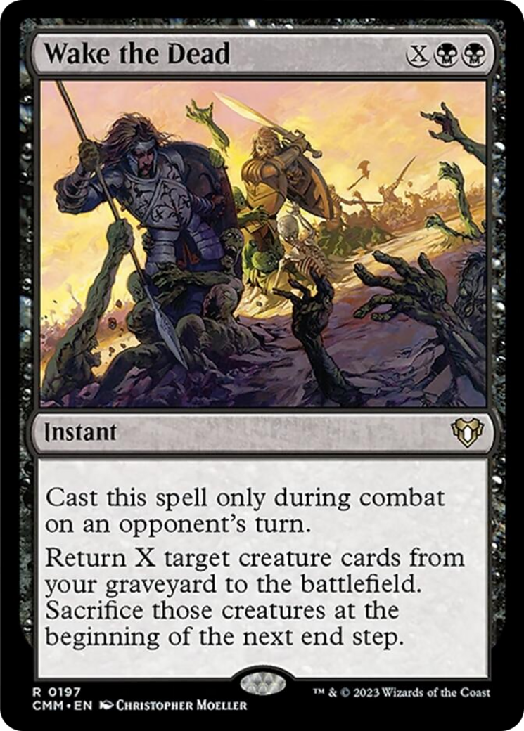 Wake the Dead [Commander Masters] | Exor Games Dartmouth