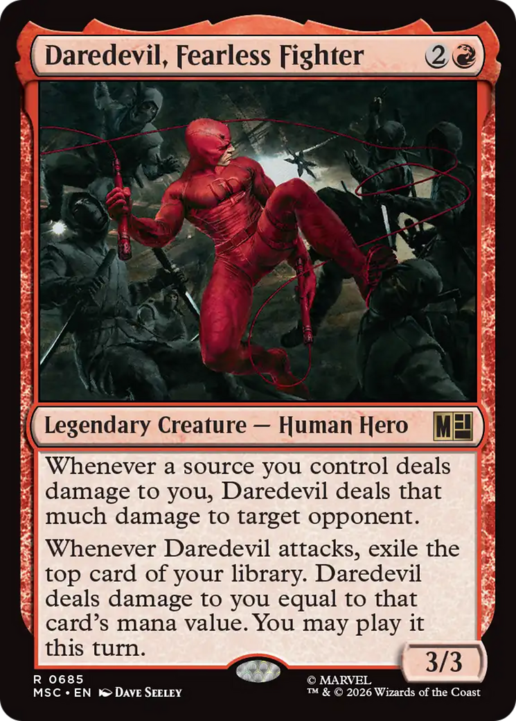 Daredevil, Fearless Fighter [Marvel Super Heroes Commander] | Exor Games Dartmouth