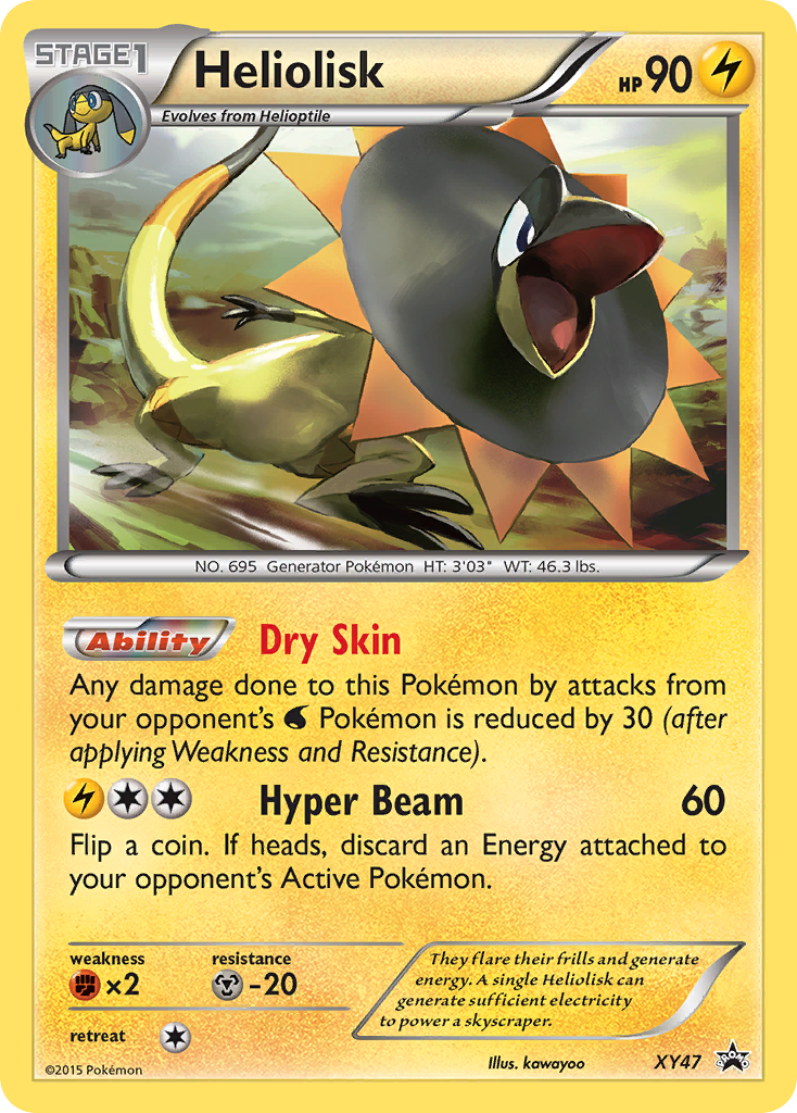 Heliolisk (XY47) [XY: Black Star Promos] | Exor Games Dartmouth