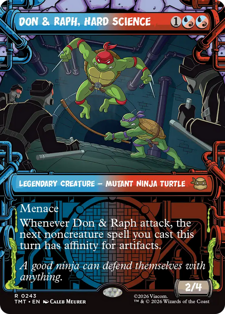 Don & Raph, Hard Science (Showcase) [Teenage Mutant Ninja Turtles] | Exor Games Dartmouth
