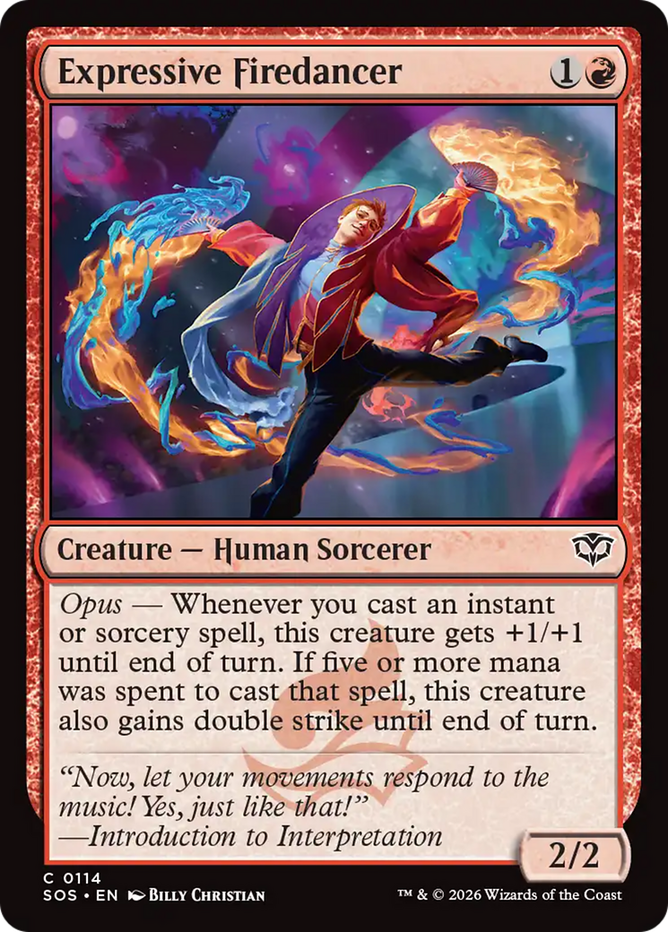 Expressive Firedancer [Secrets of Strixhaven] | Exor Games Dartmouth