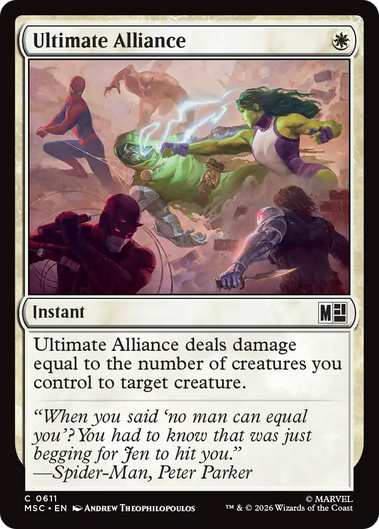 Ultimate Alliance [Marvel Super Heroes Commander] | Exor Games Dartmouth
