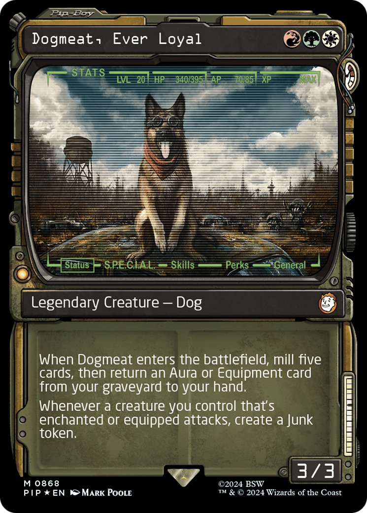 Dogmeat, Ever Loyal (Showcase) (Surge Foil) [Fallout] | Exor Games Dartmouth