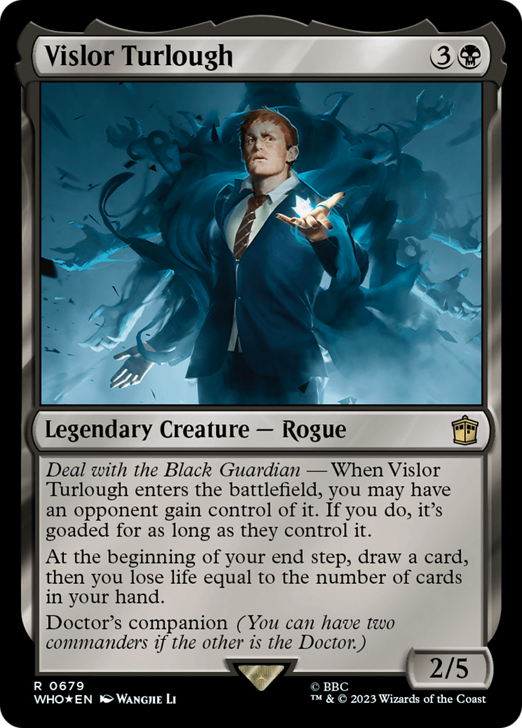 Vislor Turlough (Surge Foil) [Doctor Who] | Exor Games Dartmouth