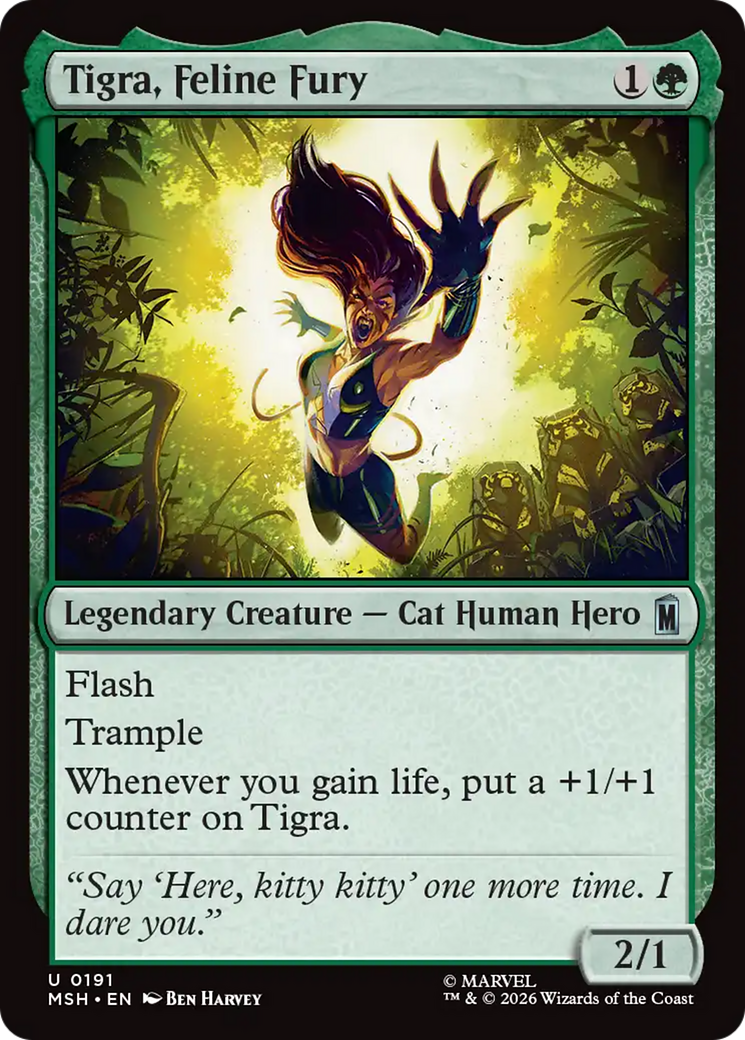 Tigra, Feline Fury [Marvel Super Heroes] | Exor Games Dartmouth