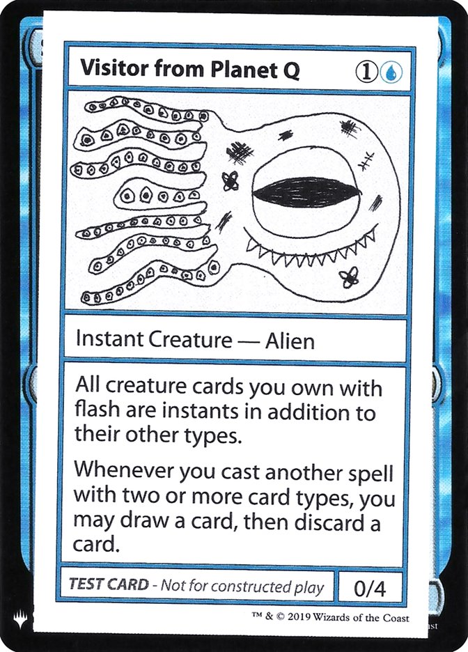 Visitor from Planet Q [Mystery Booster Playtest Cards] | Exor Games Dartmouth