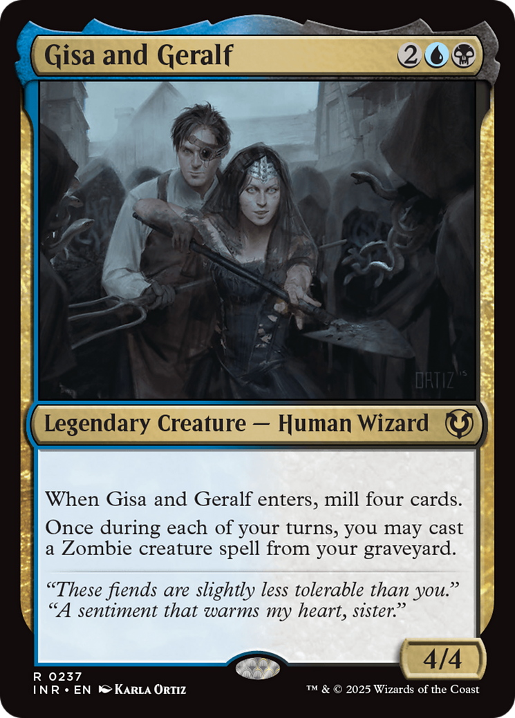 Gisa and Geralf [Innistrad Remastered] | Exor Games Dartmouth