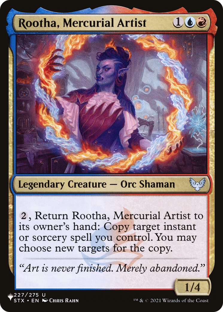 Rootha, Mercurial Artist [The List Reprints] | Exor Games Dartmouth