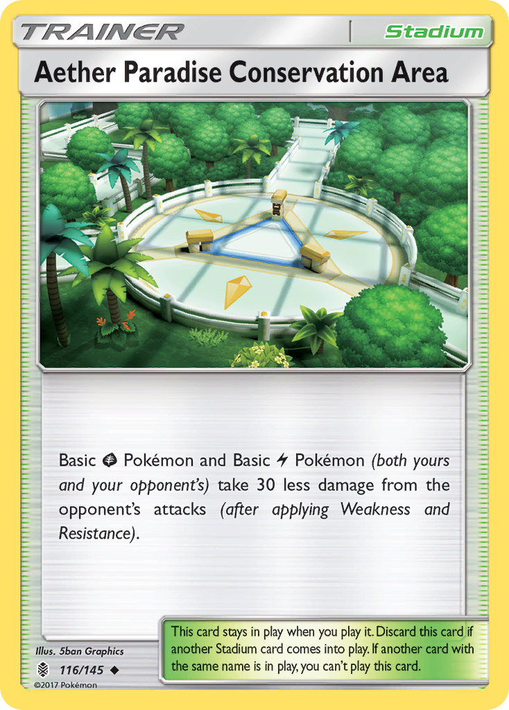 Aether Paradise Conservation Area (116/145) [Sun & Moon: Guardians Rising] | Exor Games Dartmouth