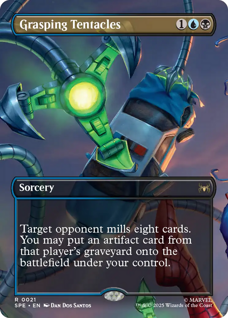 Grasping Tentacles (Borderless) [Marvel's Spider-Man: Eternal-Legal] | Exor Games Dartmouth
