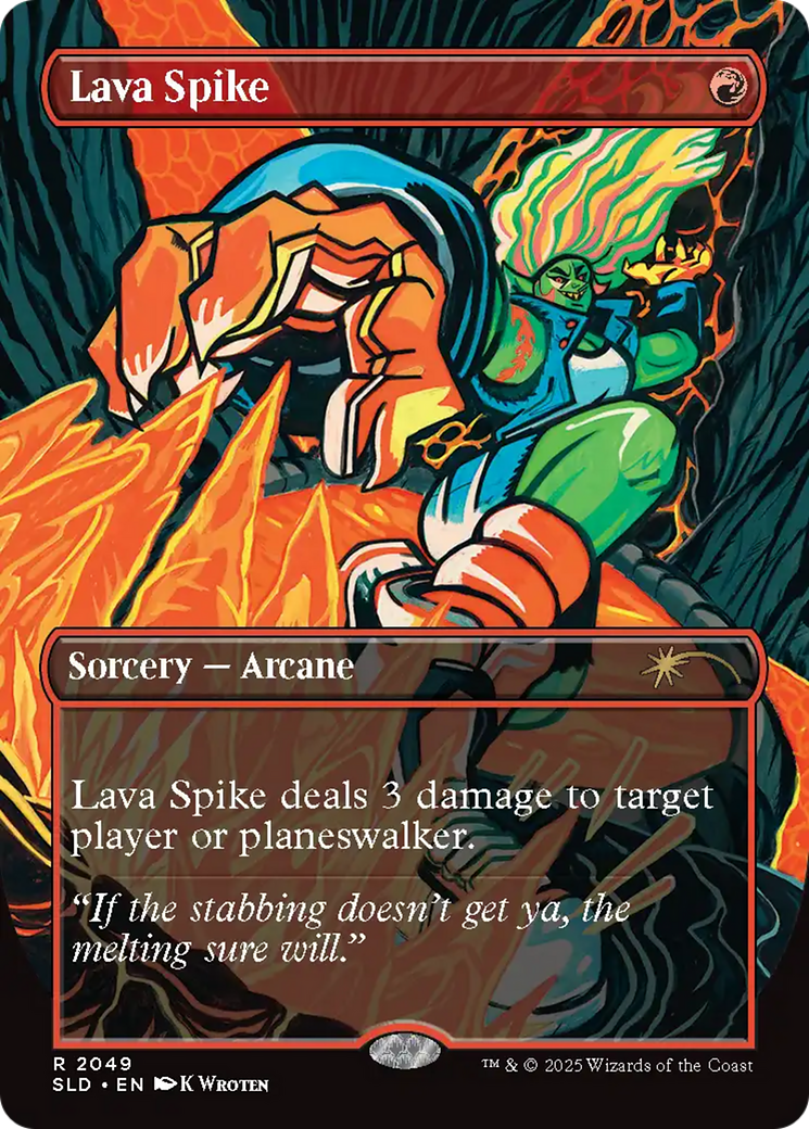 Lava Spike (2049) [Secret Lair Drop Series] | Exor Games Dartmouth