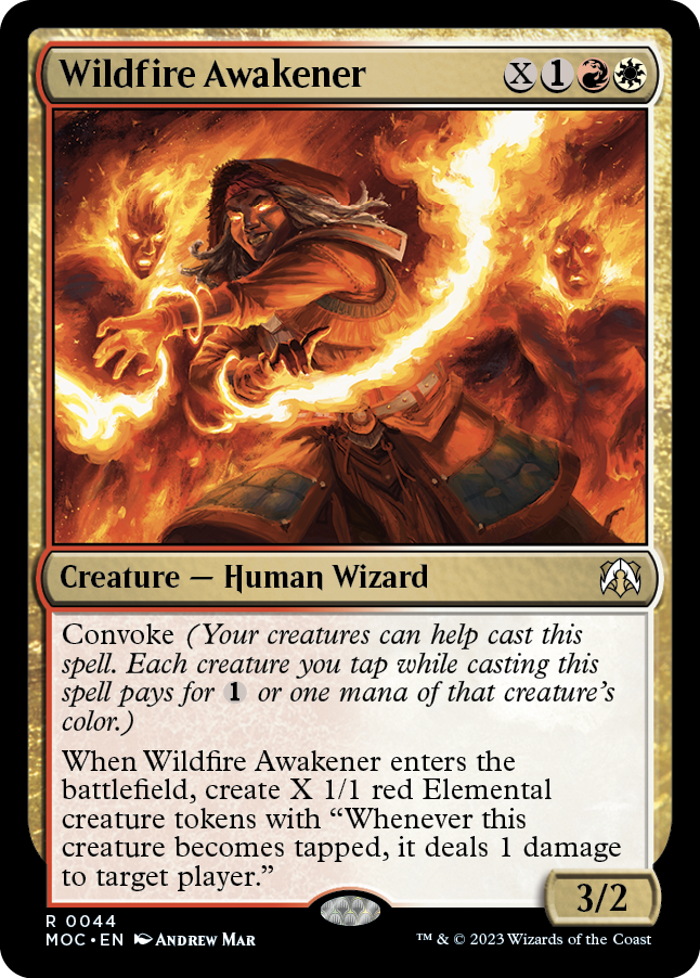 Wildfire Awakener [March of the Machine Commander] | Exor Games Dartmouth