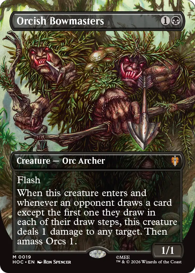Orcish Bowmasters (Borderless) [The Hobbit: Eternal-Legal] | Exor Games Dartmouth