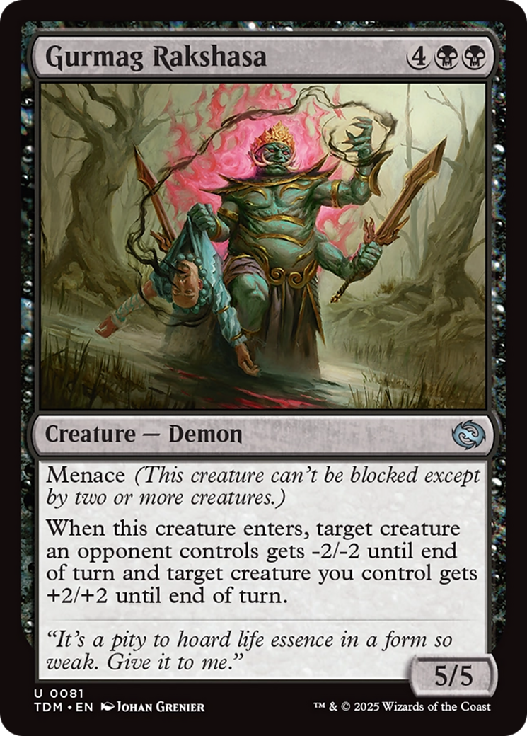 Gurmag Rakshasa [Tarkir: Dragonstorm] | Exor Games Dartmouth