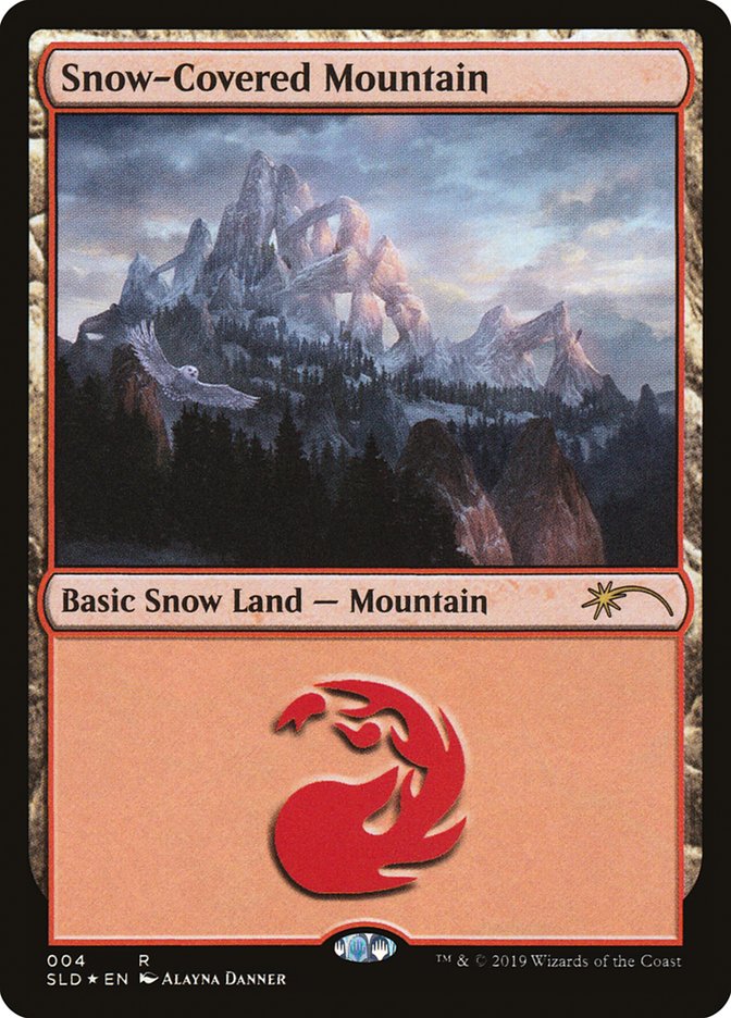 Snow-Covered Mountain (004) [Secret Lair Drop Series] | Exor Games Dartmouth