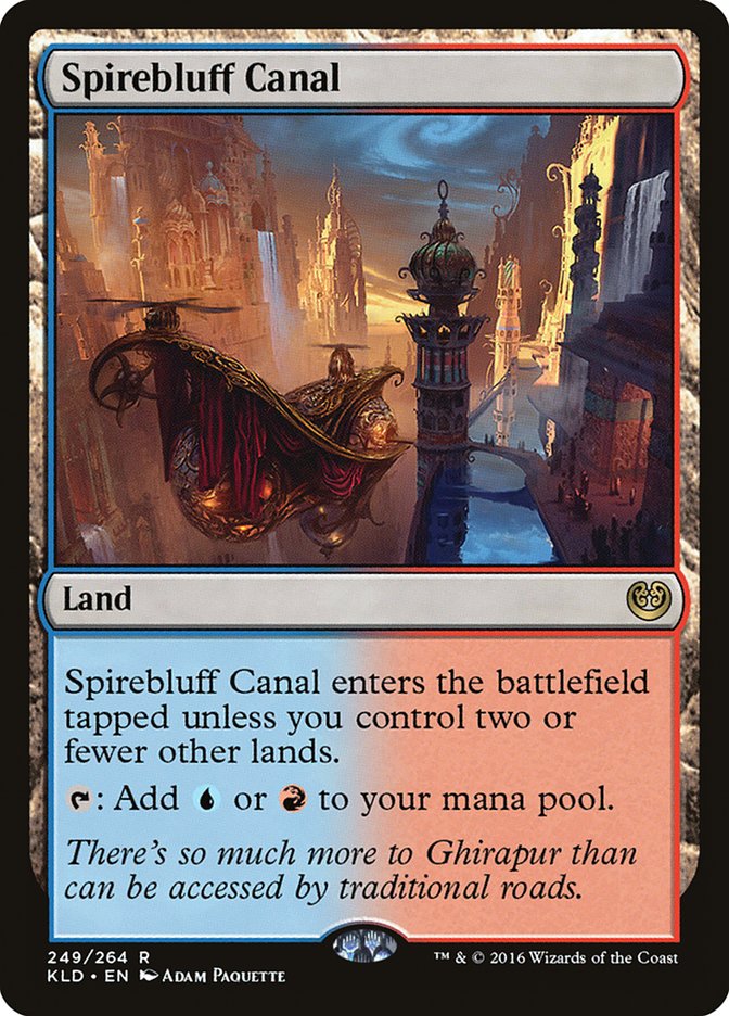 Spirebluff Canal [Kaladesh] | Exor Games Dartmouth