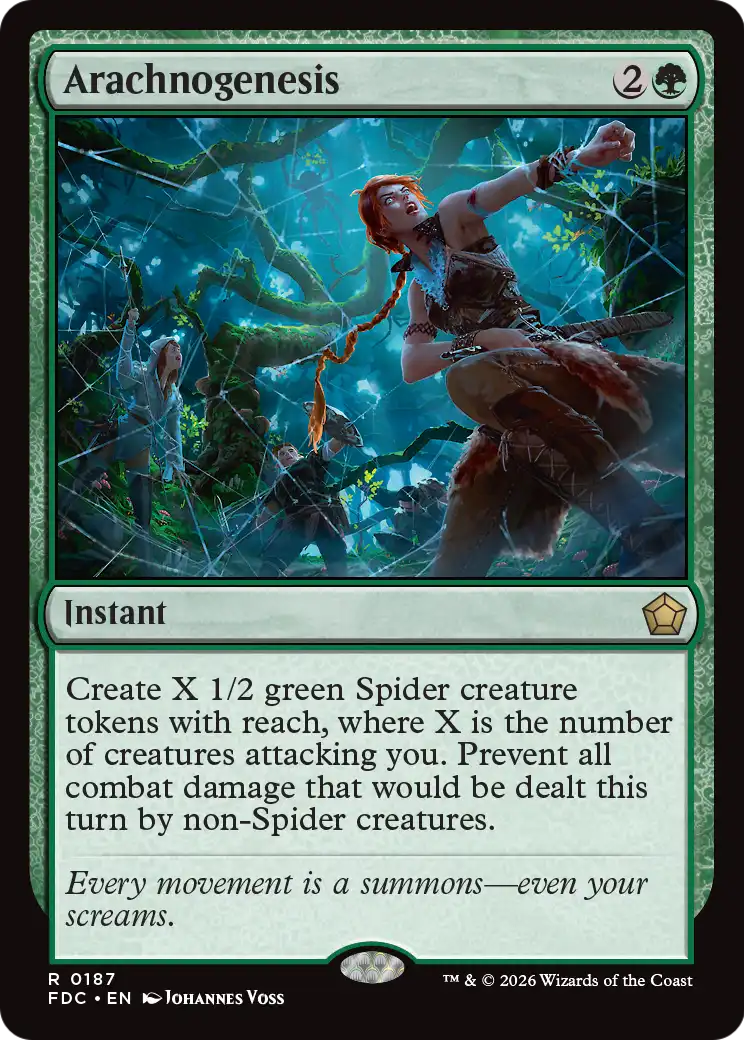 Arachnogenesis [Foundations Commander] | Exor Games Dartmouth